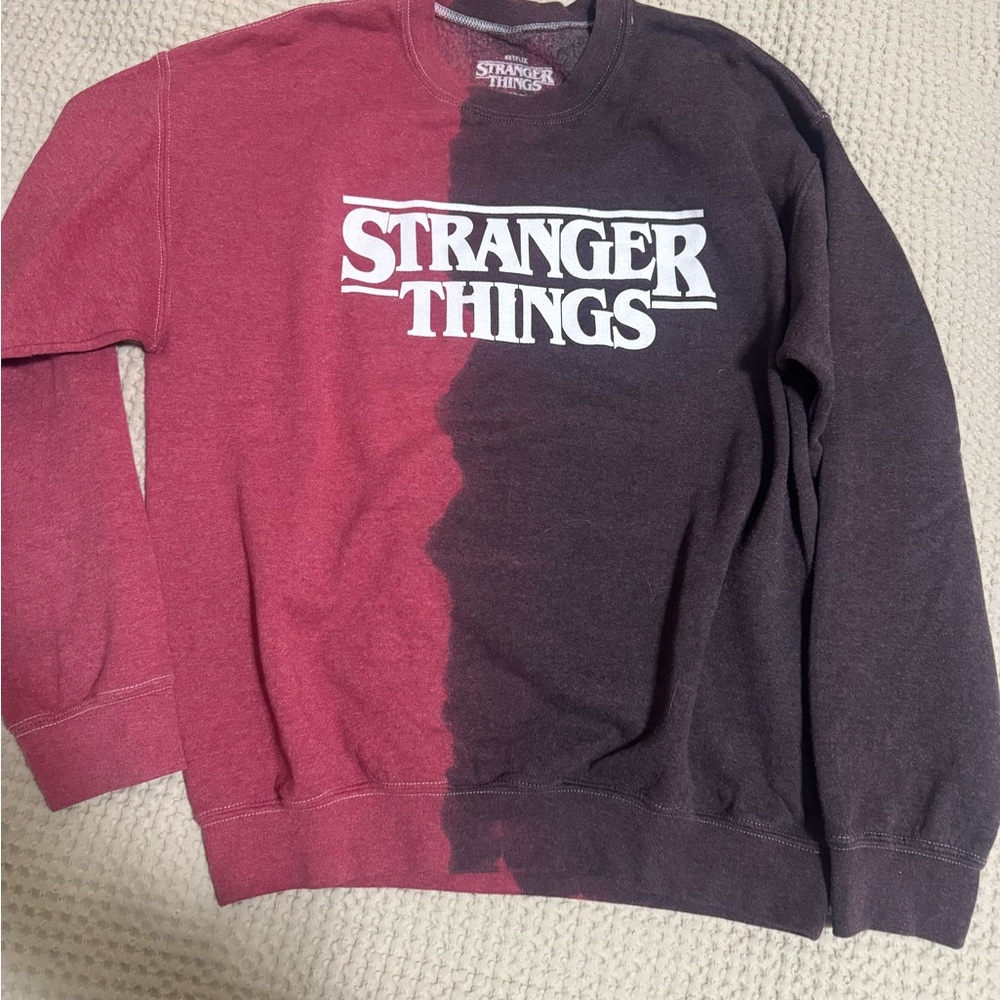 Stranger Things crewneck sweater